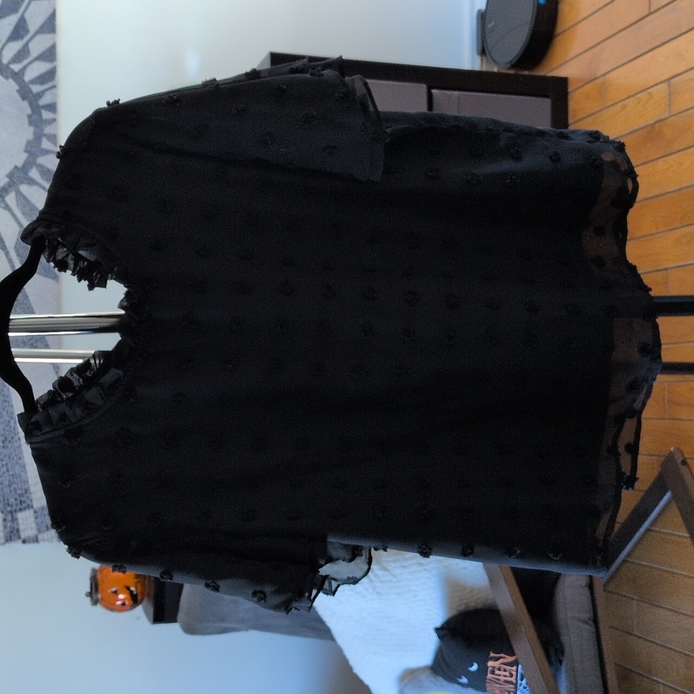 Elegant Black Women's Top